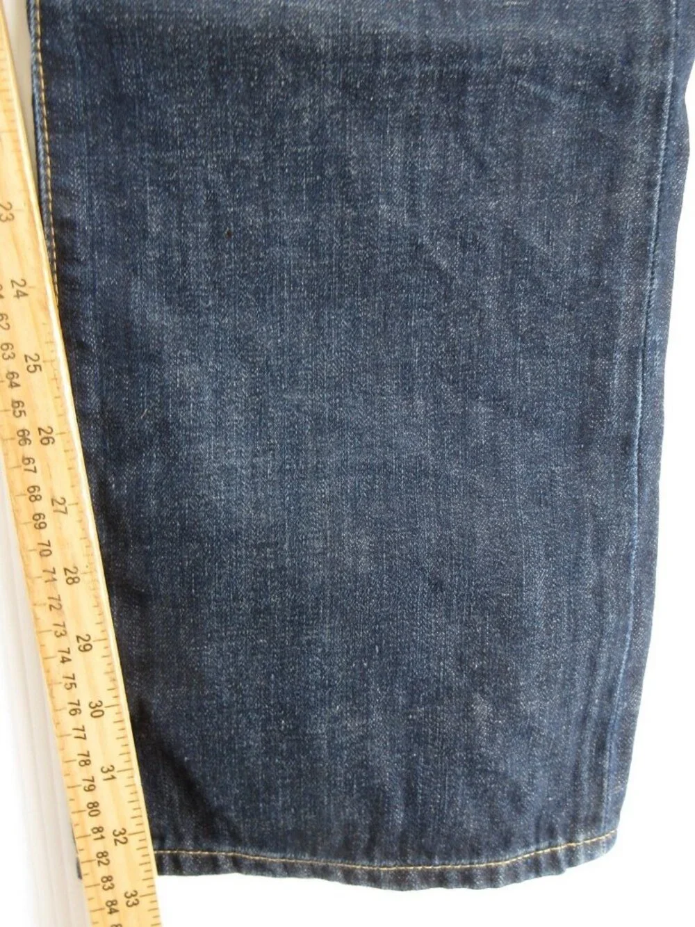 Polo Ralph Lauren Jeans 42X32 Varick Slim 625 Selvedge Straight Denim